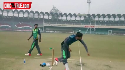 Muhammad Amir Practice session VS NZ ll must watch