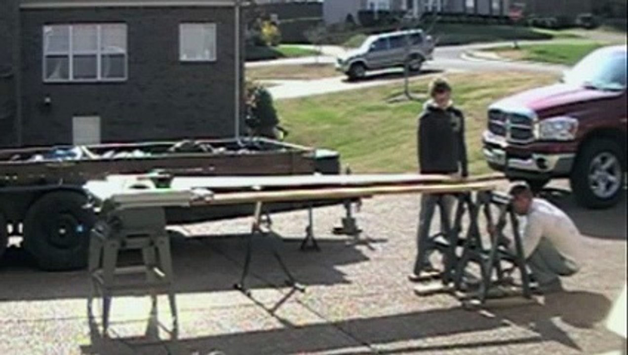 Dad's Backyard Construction Fail