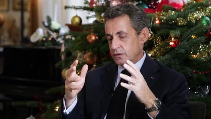 Vœux de Noël de Nicolas Sarkozy - 2015.