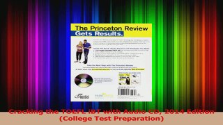 PDF Download  Cracking the TOEFL iBT with Audio CD 2014 Edition College Test Preparation Read Full Ebook