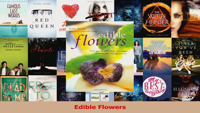 PDF Download Edible Flowers PDF Online