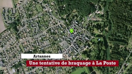 Une tentative de braquage a La Poste