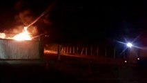 Incêndio e explosões no bairro Novo México, em Vila Velha