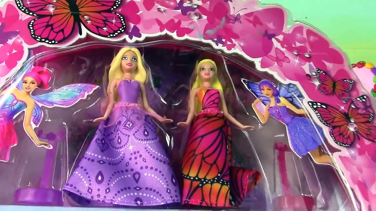 Barbie Pink Pegasus Horse Mariposa and The Fairy Princess Mini Doll Pony Toy Review