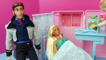 Barbie Pregnant Elsa Doctor Disney Frozen Hans and Barbie Baby DisneyCarToys Boy or Girl