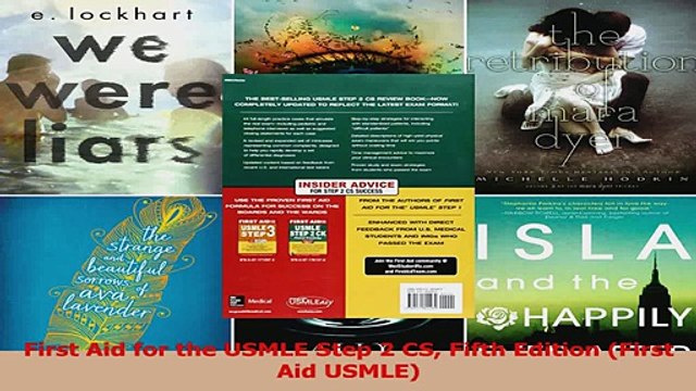 PDF Download First Aid for the USMLE Step 2 CS Fifth Edition First Aid USMLE PDF Online
