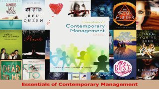 PDF Download  Essentials of Contemporary Management Read Online
