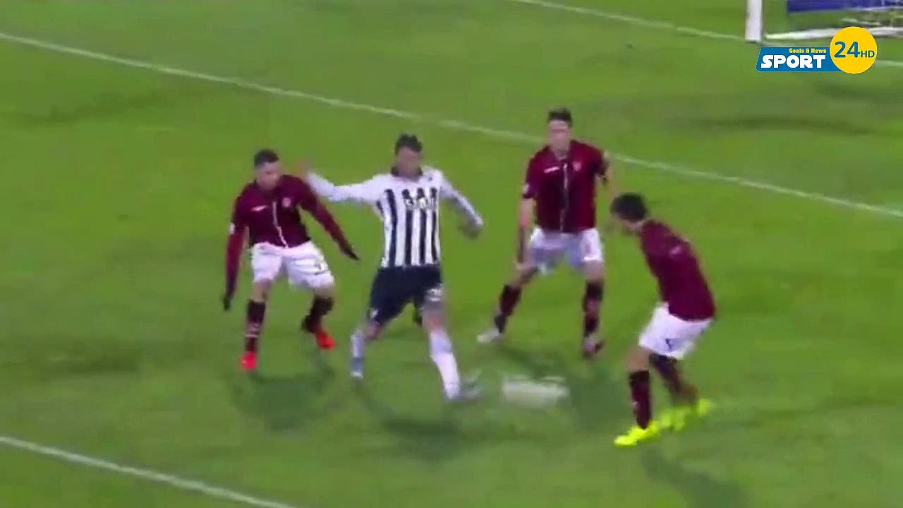 Luigi Giorgi Goal - Livorno Calcio 1-3 Ascoli Calcio - Italy Serie B  23.12.2015 HD