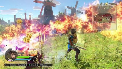 PS4 - Dragon Quest Heroes - Part 5 - Caliburgh - Across The Meadows