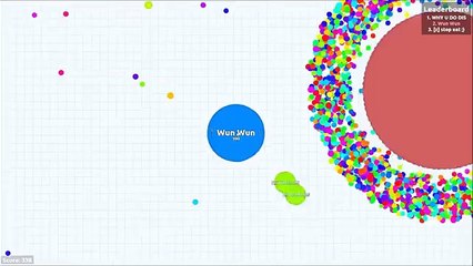 Agar.io - 88k Score on an empty Experimental Server