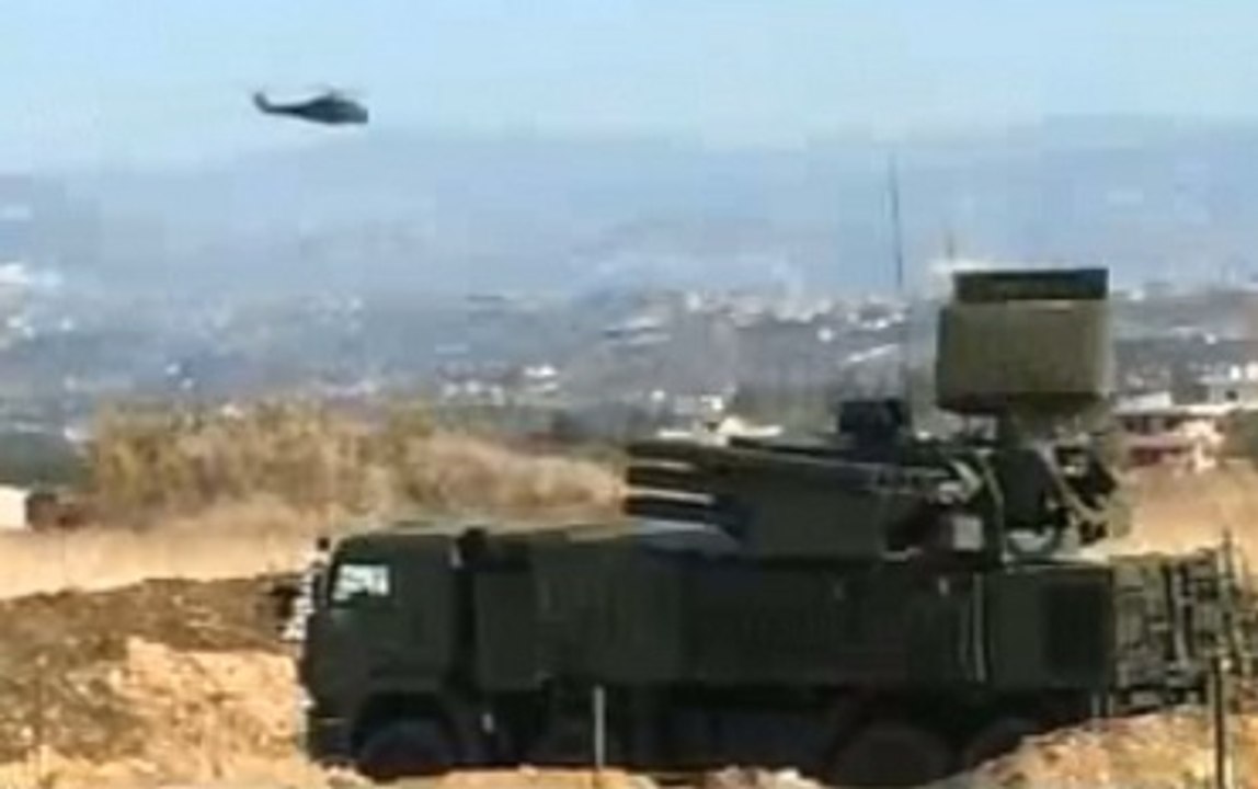 Журналистам показали, как работает С-400 «Триумф» в Сирии