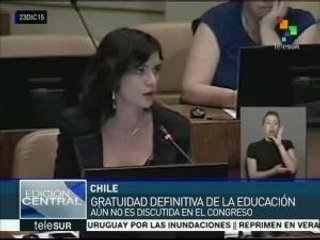 Chile: se aprueba sólo presupuesto para gratuidad de educación de 2016