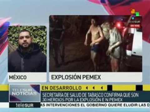 México: toma clandestina en ducto de PEMEX causa accidente en Tabasco