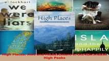 PDF Download  High Places Awe and Misadventure in the Adirondack High Peaks PDF Full Ebook