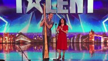Opera singer accompanied by a didgeridoo | Britains Got Talent 2014