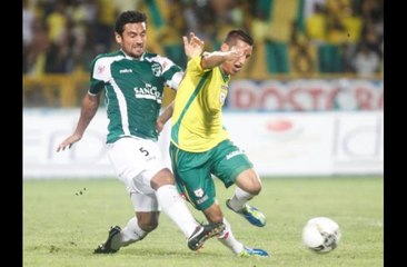 GOL ALVARO DOMINGUEZ AL REAL CARTAGENA 2X2 DEPORTIVO CALI 12-02-2012