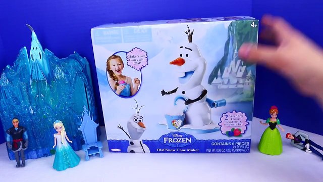 Candy Snow Cone Maker With Disney Frozen Olaf Sprinkles & Licorice DisneyCarToys