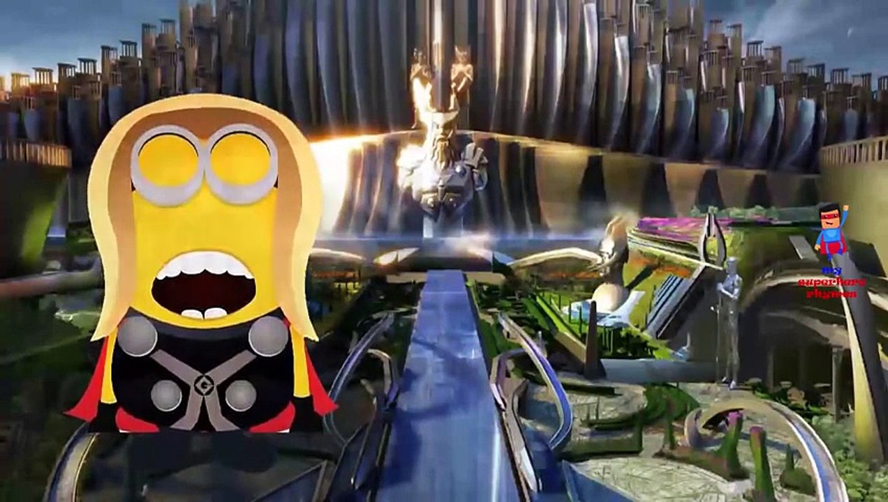 Finger Family Superman Cartoons | Minions Bananas Finger Family Rhymes Collection for Chil