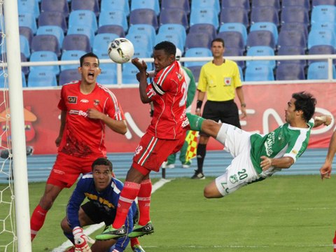 GOL SERGIO LEAL DEPORTIVO CALI 3X0 PATRIOTAS BOYACÁ OCTUBRE 20 DE 2012