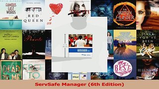 PDF Download  ServSafe Manager 6th Edition Read Full Ebook