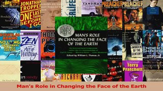 PDF Download  Mans Role in Changing the Face of the Earth Read Full Ebook