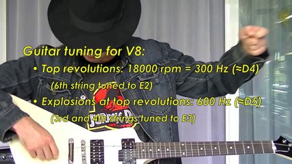 Gitarla Yapılan Motor Sesleri