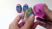 Chocolate 4 Peppa Pig Surprise Eggs Unboxing - Kidstvsongs Toy Review Kinder Joy