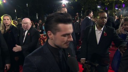 The Hunger Games Mockingjay Part 2 UK Premiere Interview - Josh Hutcherson