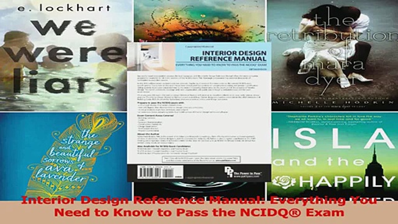 PDF Download  Interior Design Reference Manual Everything You Need to Know to Pass the NCIDQ Exam Download Full Ebook