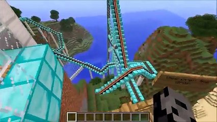 Minecraft_ THE DIAMOND ROLLER COASTER