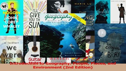 PDF Download  Introduction to Geography People Places and Environment 2nd Edition Read Full Ebook