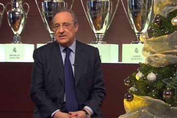 El Real Madrid felicita las navidades a la afición