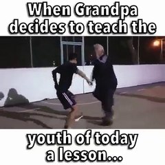 When Grandpa Decides To Teach The Youth of Today