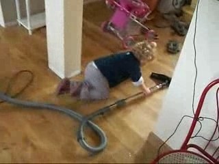 Mathilde fait le ménage