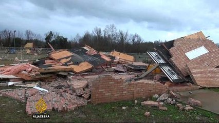 December tornadoes tear through US Southern states