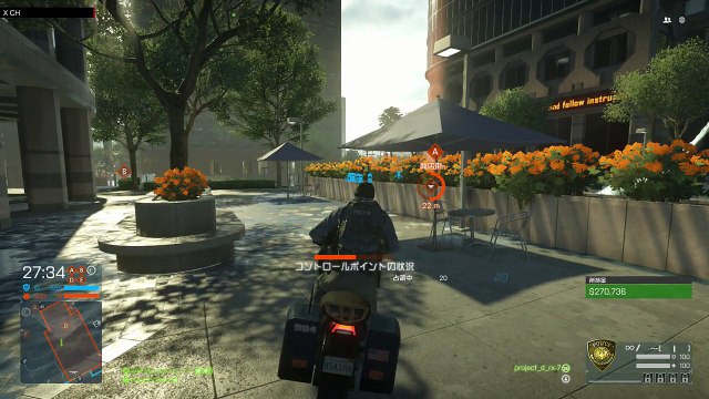 PS4　バトルフィールド　ハードライン　マルチプレイ実況　part10　コンクエスト（大）　DOWNTOWN♪　（BATTLEFIELD HARDLINE　BFH）