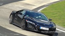 2016 Honda NSX - Exhaust SOUNDS on the Nurburgring