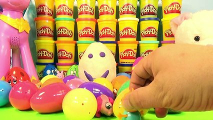 Video herunterladen: Surprise Peppa Pig Play Doh Toy Eggs Surprise My Little Pony Playdoh Kinder Eggs Game Toys Toy