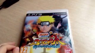 Unboxing Naruto: Ultimate Ninja Storm Generations PS3