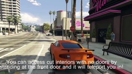 GTA V - OPEN ALL INTERIORS Mod