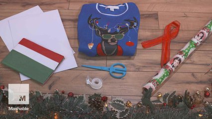 How to wrap an ugly Christmas sweater for your bae and stay v chill