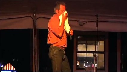 Tony Nance sings 'Pledging My love' at Elvis Week 2011 (vi