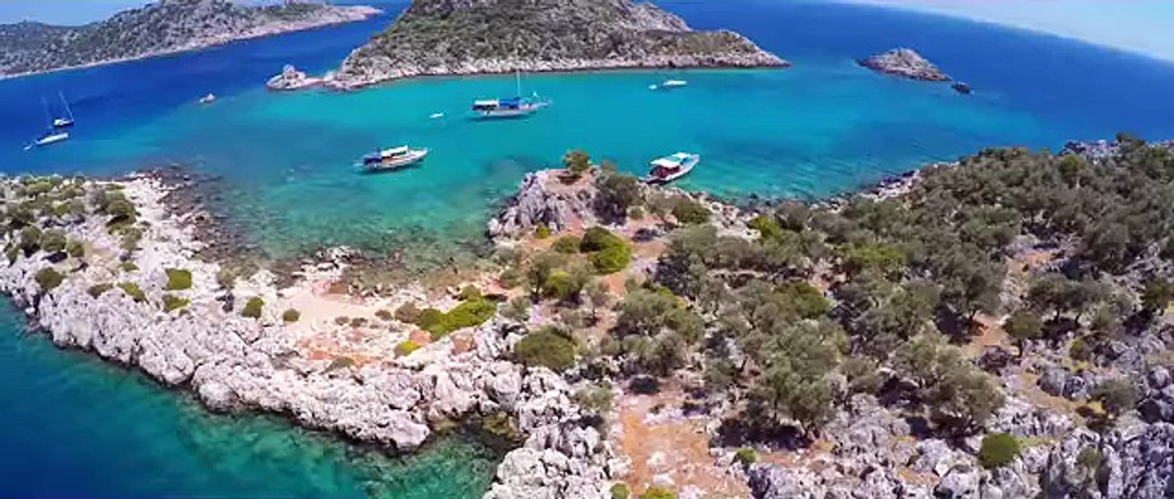 3 Dakikada Türkiye'nin Turkuaz Sahil Kıyıları