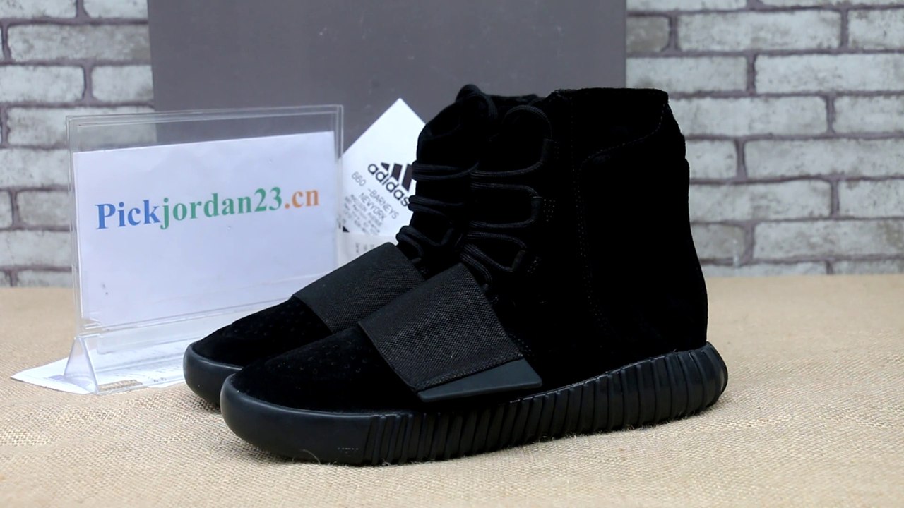 Adidas Yeezy 750 Boost “Black” HD Review From PickJordan23.cn
