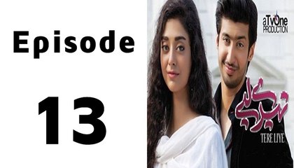 Tere Liye Episode 13 Full on Tv one in High Quality
