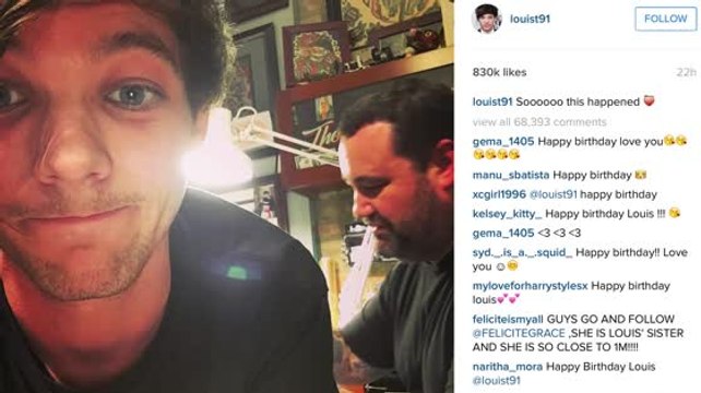 Happy Birthday Louis Tomlinson!