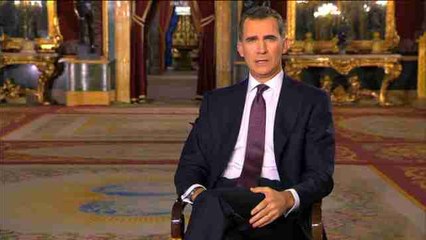 Don Felipe defiende la unidad de España y apela a la voluntad de entendimiento