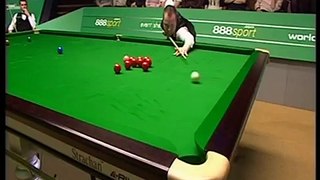 John Higgins Losing his temper