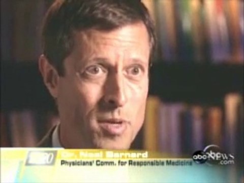 Dr. Neal Barnard promotes long-discredited, dangerous Heimlich for drowning rescue, ABC 20/20 6/8/07