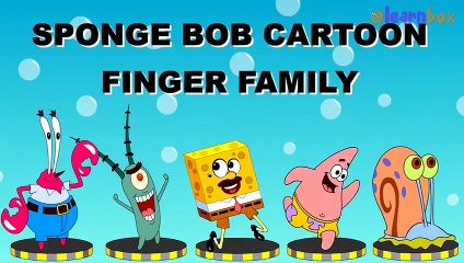 下载视频: SpongeBob SquarePants Finger Family Song Nursery Rhymes | SpongeBob Songs Cartoon Baby Lea